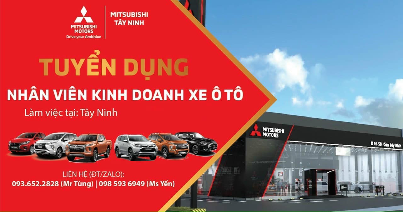 tuyển dụng Mitsubishi Tây Ninh